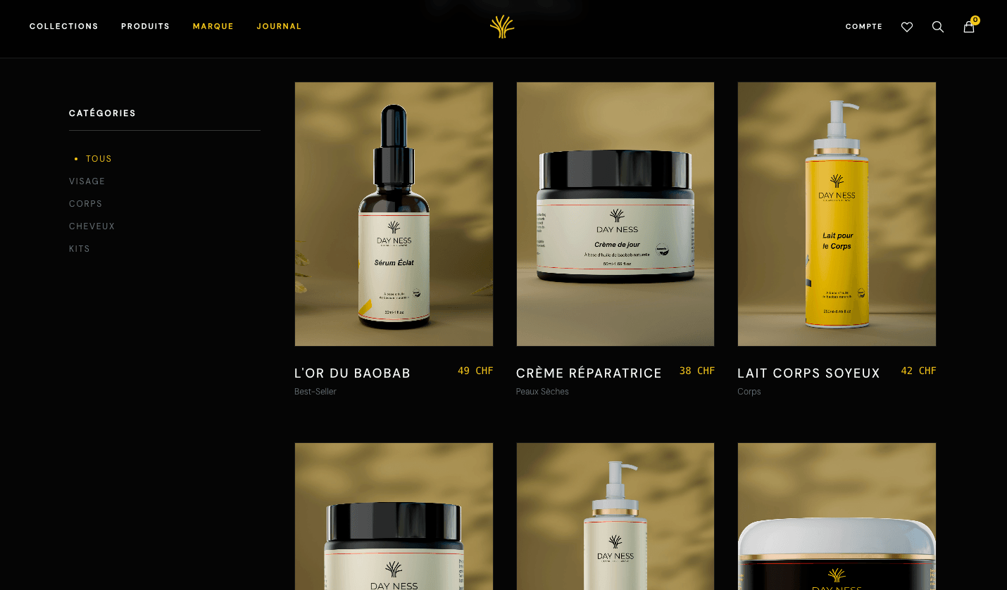 Day Ness Cosmetics | Site e-commerce  - Image 2